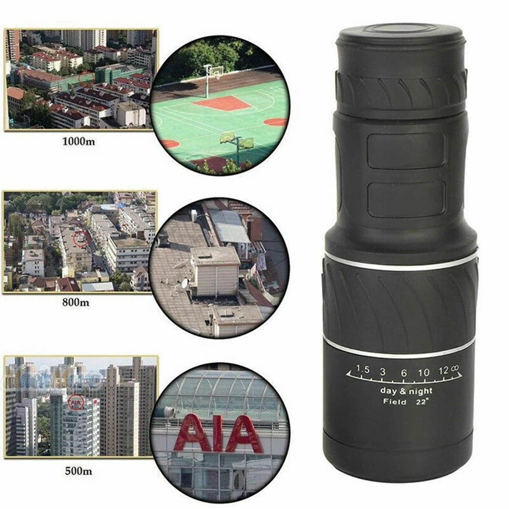 40X60 военный Spyglass ночное видение охотничья оптика HD монокулярный телескоп мощный