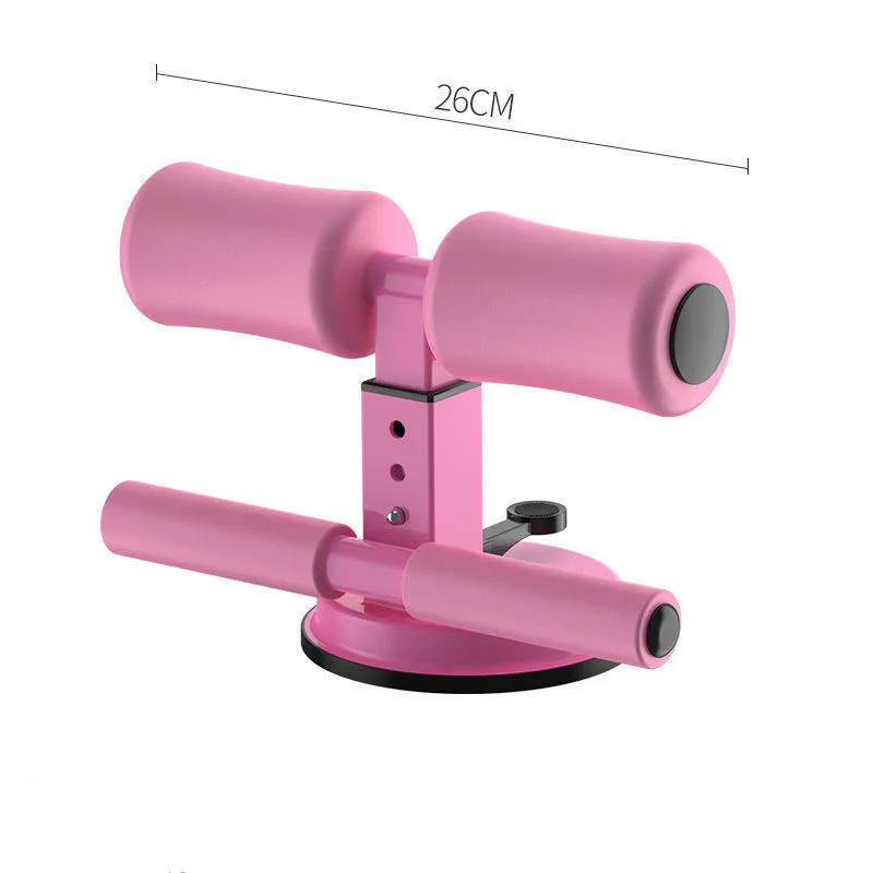 1Pcs New Sit Up Assistant Abdominal Core Workout Ankle Support Fitness Sit Ups Bar Portable Situp Suction Home Gym Equipment sit assistant