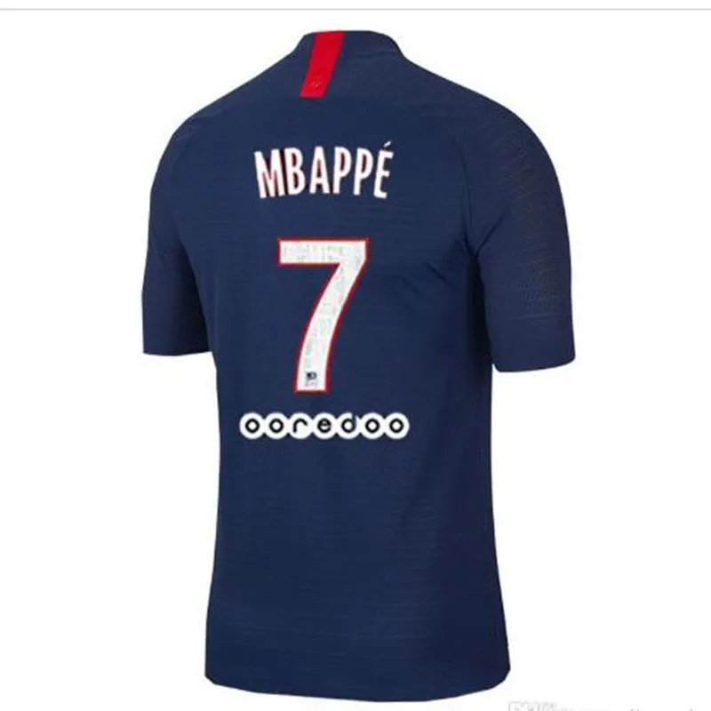 Новая футбольная Футболка psg MBAPPE NEYMAR JR, Кавани ВЕРРАТТИ кимпембе Дани Алвес ди Марии, 3-я Футбольная Футболка psg 19/20 - Цвет: shirt