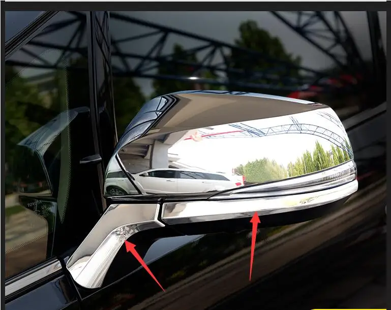 Pply only for Toyota alphard rearview mirror light bar alphard30 series decoration, vellfire modified accessories