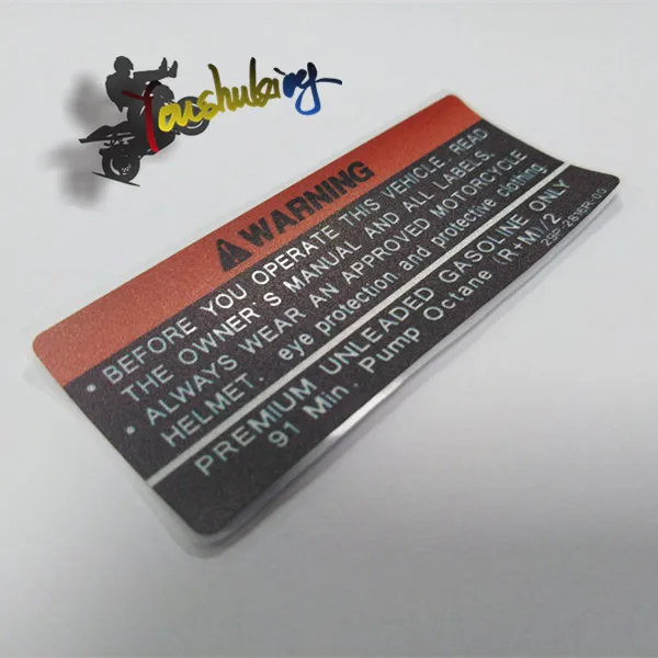 

free shipping Universal Motorcycle More Screw Kit Reaming Bolt Nut Washer Warning sticker For YAMAHA YZF R1 R6 2005 2006 2007 20