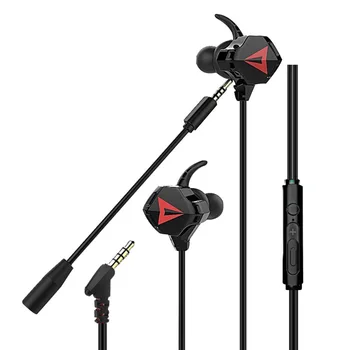 

In-Ear Gaming Earphones 3.5mm Wired Mobile Phone Earbuds Mobile Phone Headset with Microphone