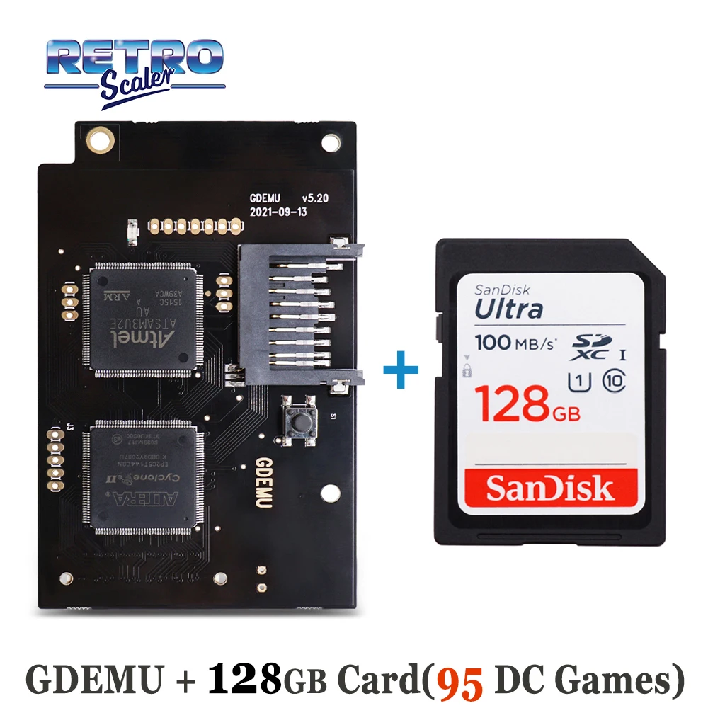 Placa de Simulação de Acionamento Óptico para Dreamcast Retroscaler Gdemu Va1 Console sd Extensão V5.20 5.20.3 dc - Image 6