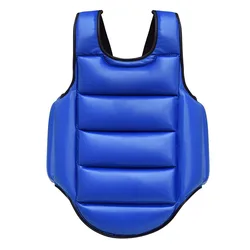 Sanda Karate Chest Guard Boxing MMA Body Protector Martial Arts Reversible Rib Shield Armour Taekwondo Target Training Uniform