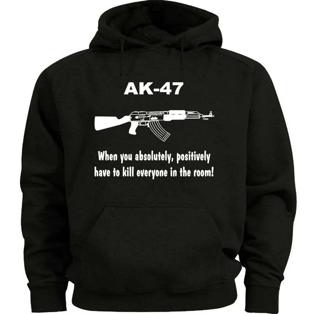 AK47 Толстовка забавная AK-47 толстовка мужская размер спортивная рубашка 2nd a мужская d Мужская футболка