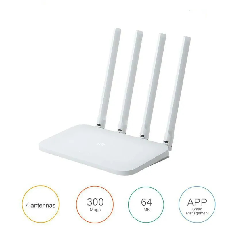 Xiaomi-Smart-Home-WIFI-Router-4C-Roteador-APP-Control-64-RAM-802-11-b-g ...