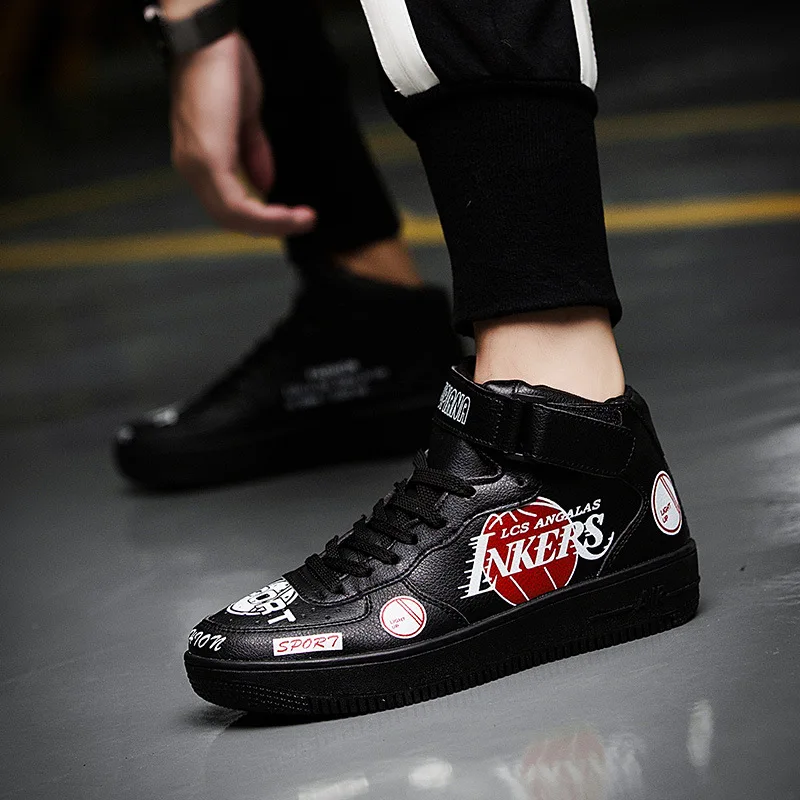 

New Style Air Force AJ1 MEN'S SHOES Trendy Shoes Sports Casual NBA Training Trend Thick Bottomed High-top Board Shoe STUDENT'S S