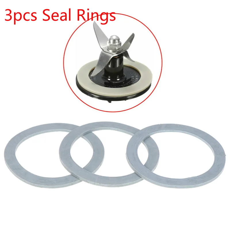

3Pcs Gray Replacement Rubber Gasket Seal Ring For Juicer Mix Accessories Tool Parts