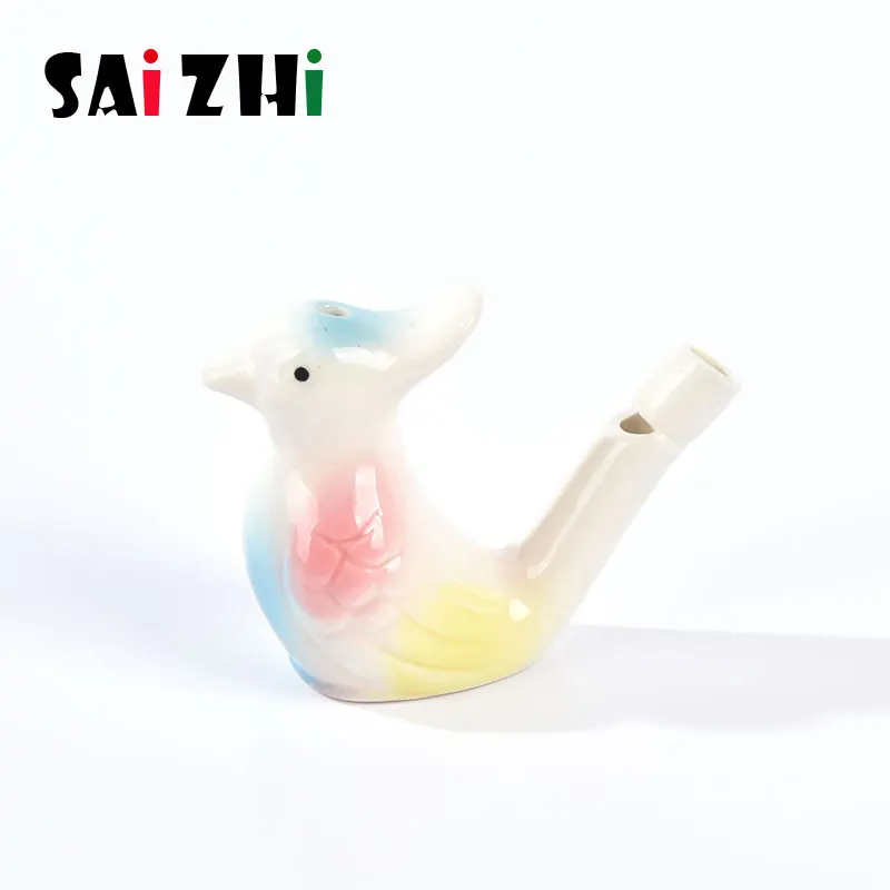 

Saizhi Water Bird Whistle Musical Toy for Kid Early Learning Educational Children Gift Toy Musical Instrument SZ33h0