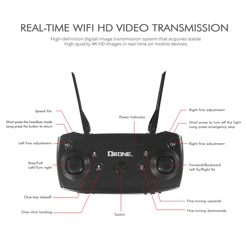 Z47 Радиоуправляемый Дрон с 4K 1080P HD камерой оптическое позиционирование потока Wi-Fi FPV складной Квадрокоптер вертолет Следуйте за мной vs SG106 Дрон