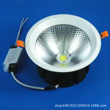 Топ класс Cob Лотос светильник светодиодный потолочный светильник 7-40 Вт литой алюминиевый полый радиатор светильник