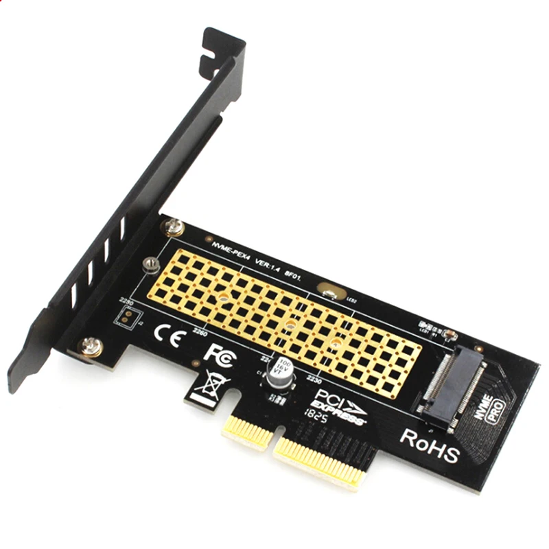 SK4 M.2 Накопитель SSD с протоколом NVME NGFF к PCI Express X4 адаптер M ключ интерфейс карта Suppor PCI Express 3,0x4 2230-2280 Размер m.2 полная скорость хорошая