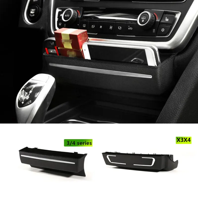 Car Styling Center Console CD Panel Replacement Storage Box For BMW 3/4