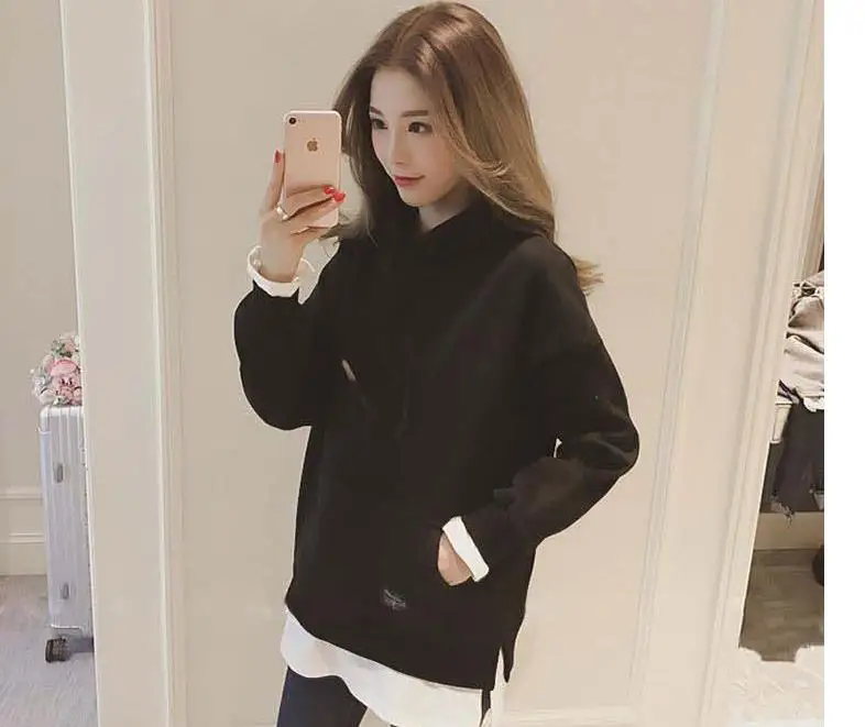 Женская толстовка для беременных и детей; Забавный пуловер для беременных; осенне-зимний свитер с длинными рукавами для беременных - Цвет: 2
