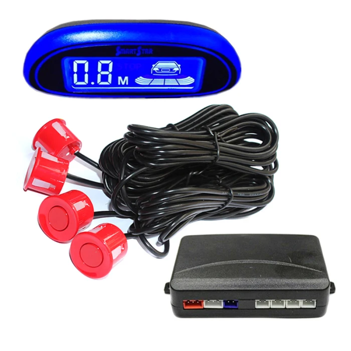 Car LED Parking Reverse Backup Radar Monitor Detector Display System Buzzer CSL88