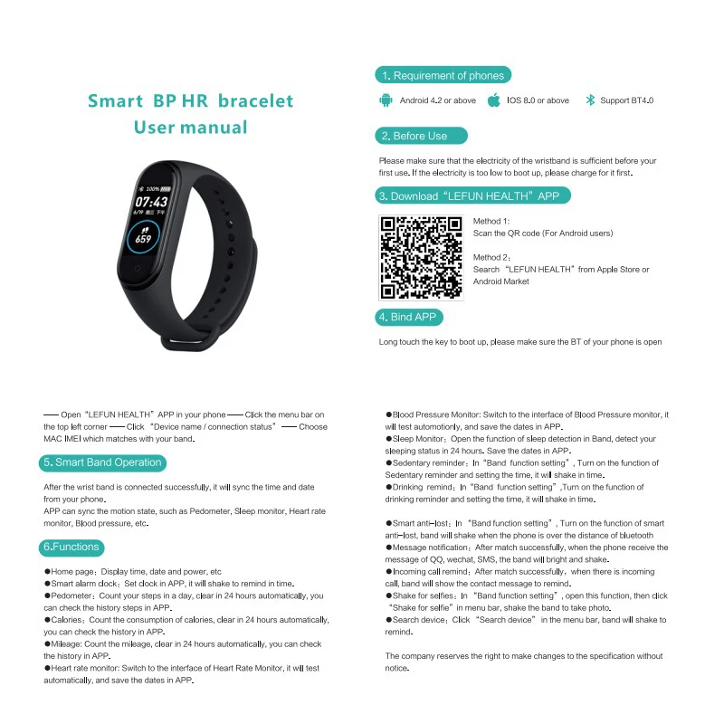 Умный Браслет M4, умный Браслет, умный Bluetooth фитнес-трекер, водонепроницаемый, шаг, калории, пульс, спорт, с зарядным кабелем