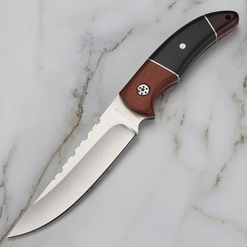 

Outdoor knife camping hunting self-defense short knife high hardness camping survival knife