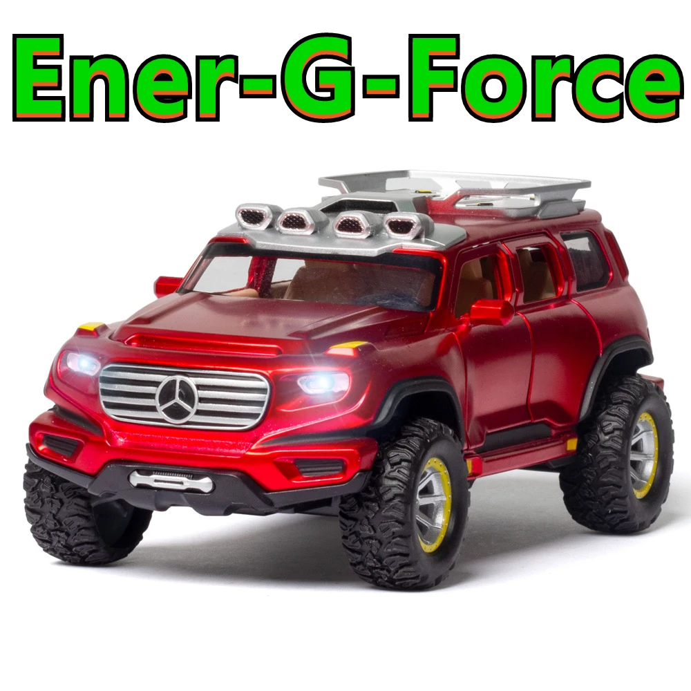 1:32 Ener G Force SUV Concept Model Car Diecast Toy Vehicle Pull Back Kids Red 1:32 Ener G Force SUV Concept Model Car Diecast Toy Vehicle Pull Back Kids Red