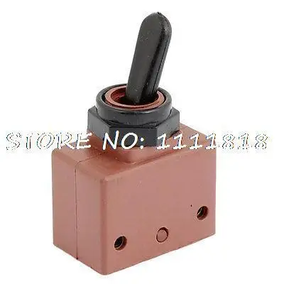 

AC 250V 6(4)A DPST NO 2 Position Brick Red Toggle Switch for Angle Grinder