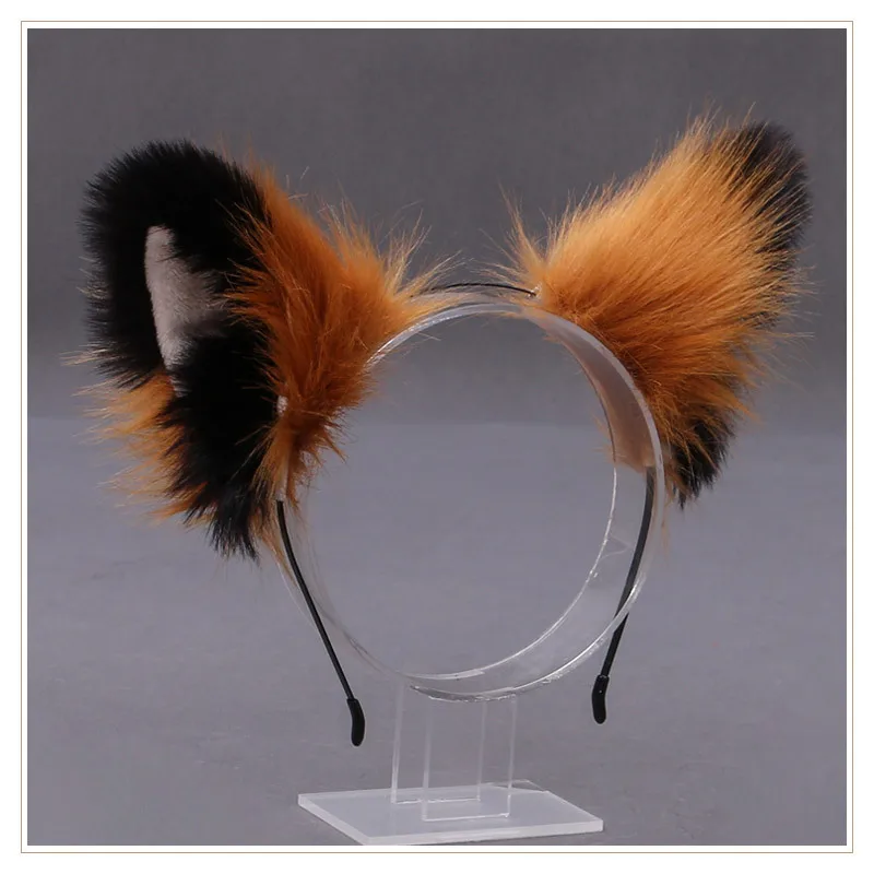Cosplay&ware Cute Furry Animal Beast Ears Headwear Cat Fox Ear Cosplay Soft Girl Plush Lolita Hair Accessory Anime Props -Zentai shop online Hd2b45bd222cd4e29b870a4dbec9a54f0b.jpg