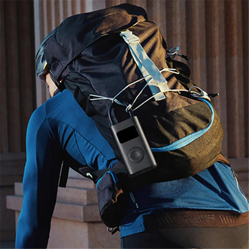  Xiaomi Mi Mijia Portable Smart Digital Tire Pressure Detection Electric Inflator Pump For Bike Moto