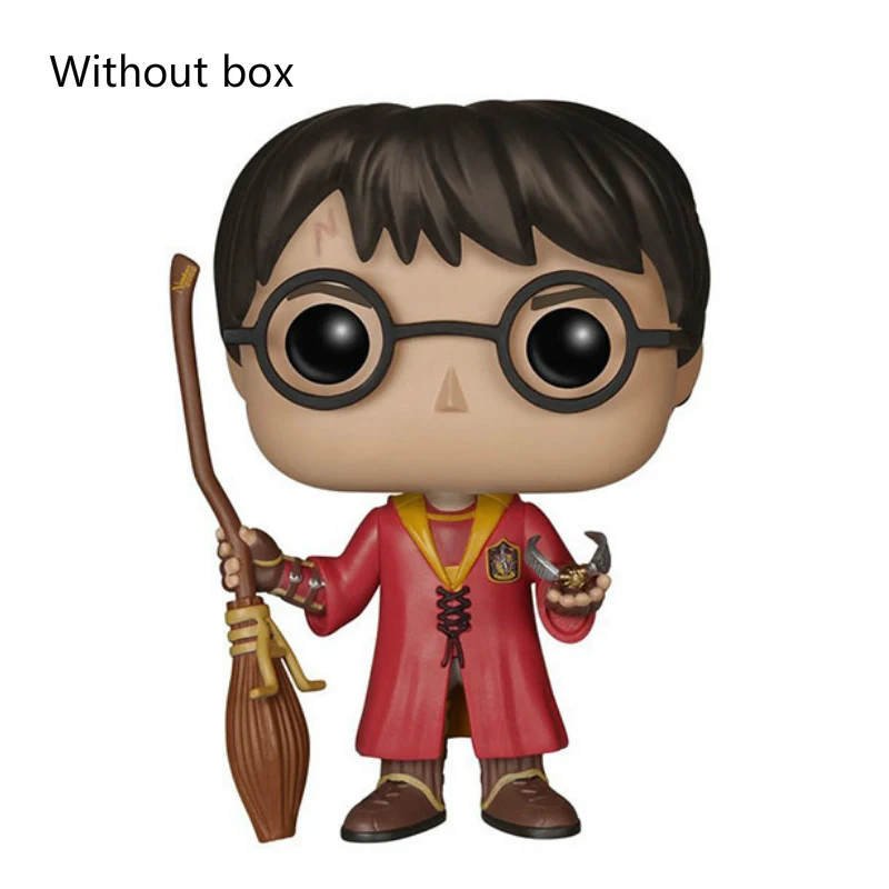 Funko Pop harri potter Severus Snape Luna Добби Гермиона рубеус 10 см Виниловая фигурка Коллекционная модель с коробкой - Цвет: 08 without box