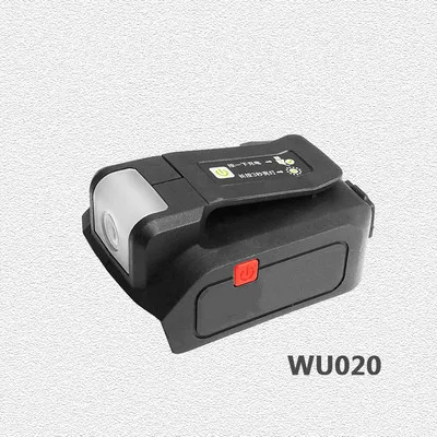 Преобразователь батареи WU020 для worx li-ion 20v батарея WU172/WU185/WU279/WU388