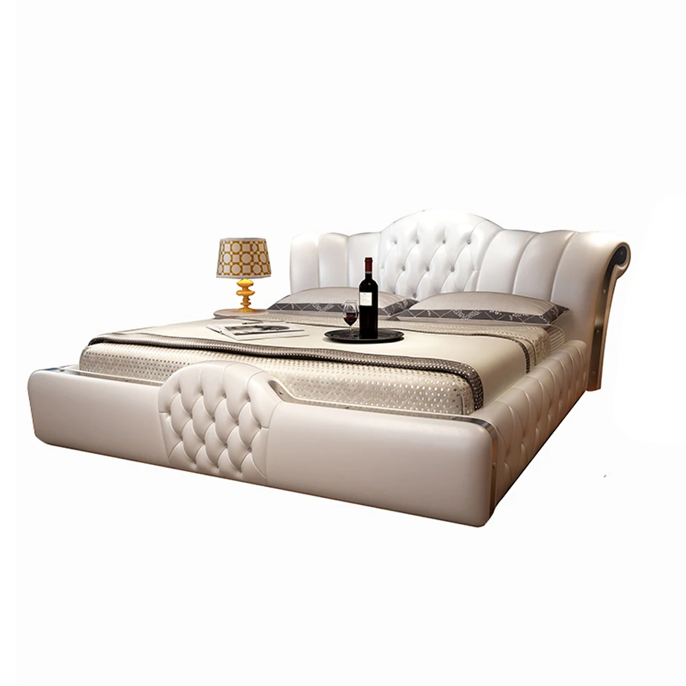 Smart bed frame camas bedroom furniture кровать двуспальная lit beds سرير muebles de dormitorio мебель bedroom set cama de casa