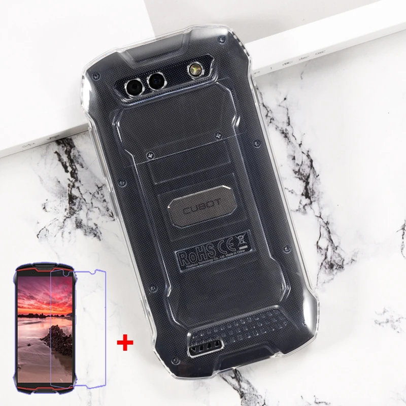 For Cubot Kingkong 9 Soft TPU Phone Case for CUBOT KingKong9 King Kong 9  Clear Black Cover Silicone Protective Coque Back Shell