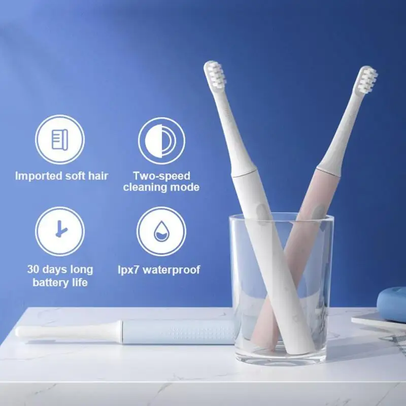  Original Xiaomi Mijia T100 Mi Smart Electric Toothbrush 2 Mode IPX7 Waterproof Xiaomi Tooth Brush O - 4000321960002