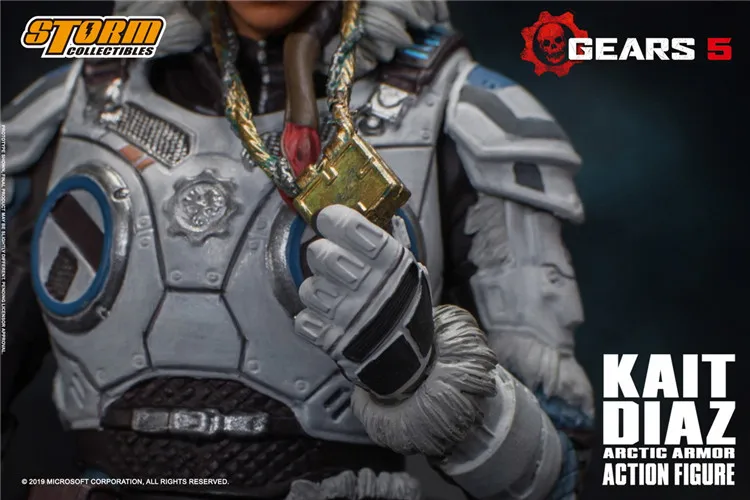 Игрушки от Storm 1/12 женский солдата на снегу Диаз Коллекционная экшн Статуэтка
