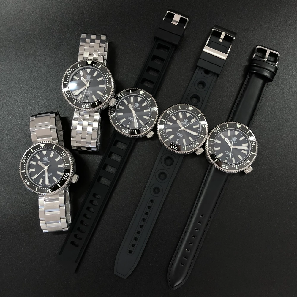 1000M Diver Watch Men Nh35 Japan Tuna Skx007 Automatic 316L Stainless Steel Mechanical Watch Cerami-6