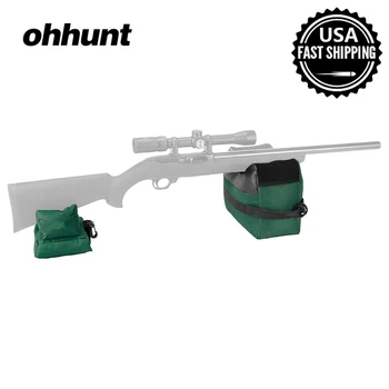 

Weapon Front And Rear Shooting Rest Bag Set Portable 600D Oxford Hunting Accessories Black Army Green Camouflage