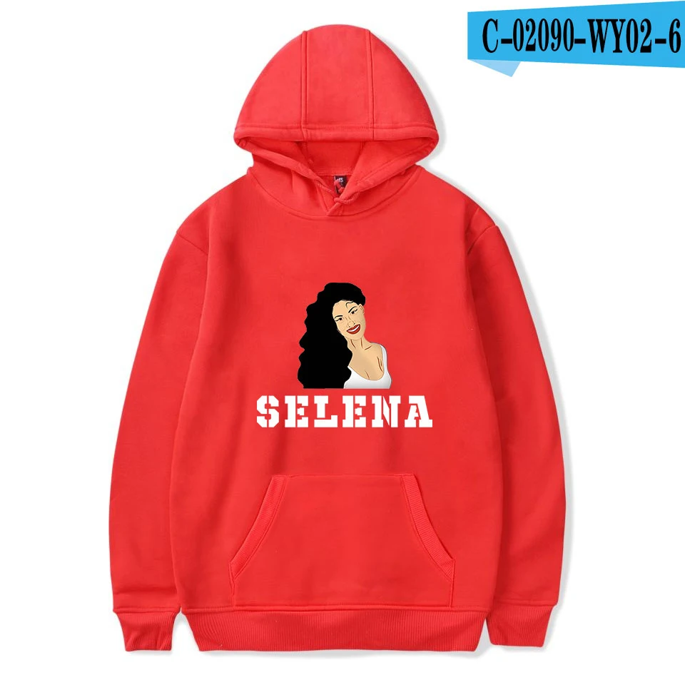 Модные selena quintanilla Горячие белые популярные толстовки для женщин и мужчин повседневная толстовка с капюшоном пуловер зимняя толстовка женская спортивная одежда - Цвет: As picture