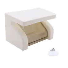 Водонепроницаемый держатель туалетной бумаги рулон ткани Стенд коробка с полкой для ванной комнаты