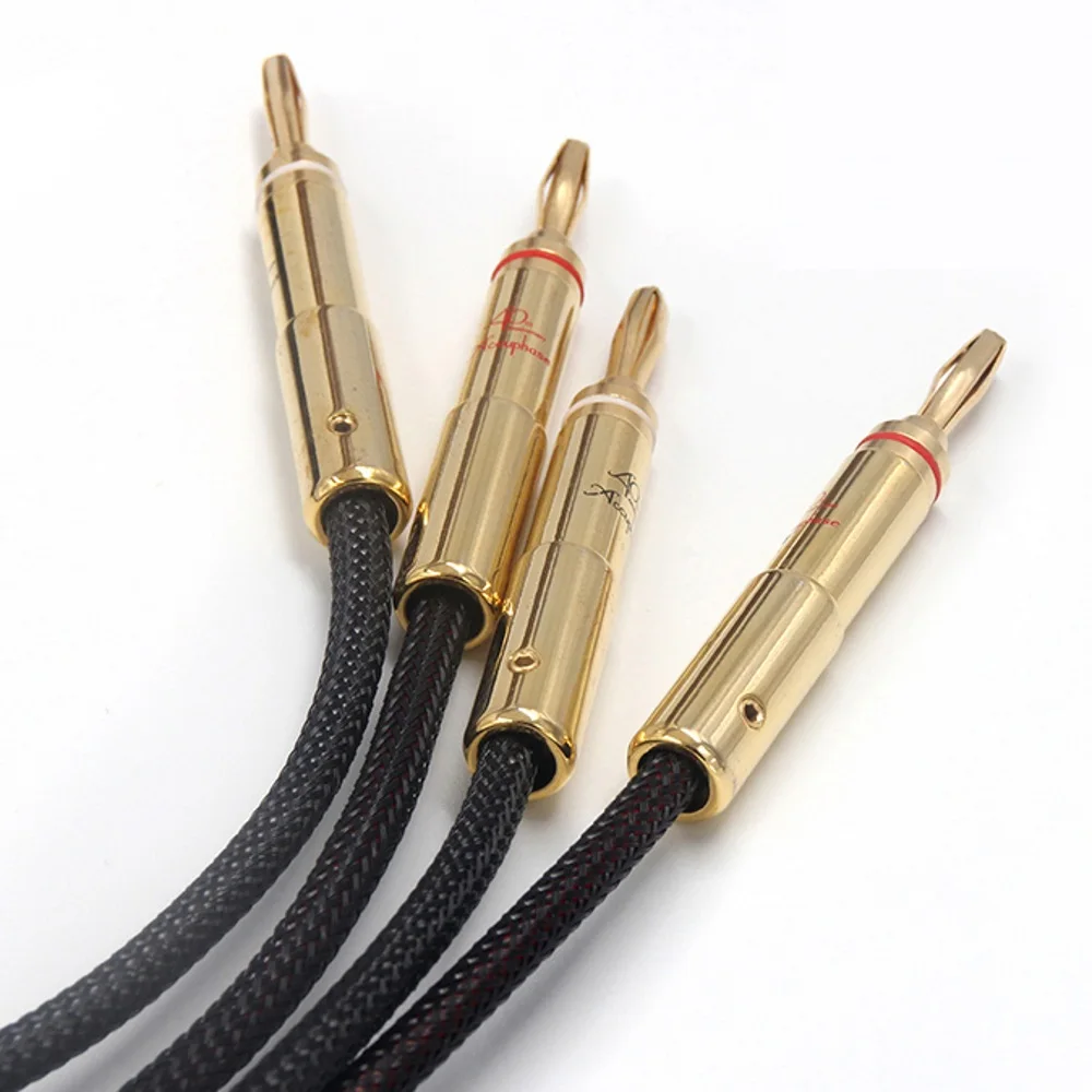 Accuphase 40th anniversary OCC Чистая медь аудио динамик кабель с покрытием разъем типа