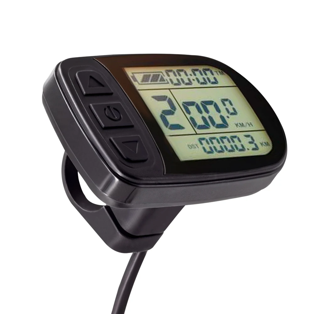 KT LCD3 Display with SM or Waterproof Connector 24V 36V 48V Electric Bicycle Display For KT Controller