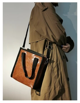 

New 2019 winter niche design of large capacity handbag wide shoulder with a single shoulder cross hand carry women bag