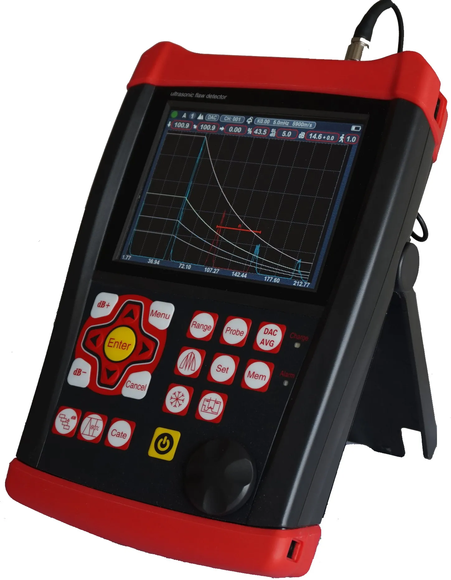 US $2.900.00 Portable Ultrasonic Flaw Detector TFD810C