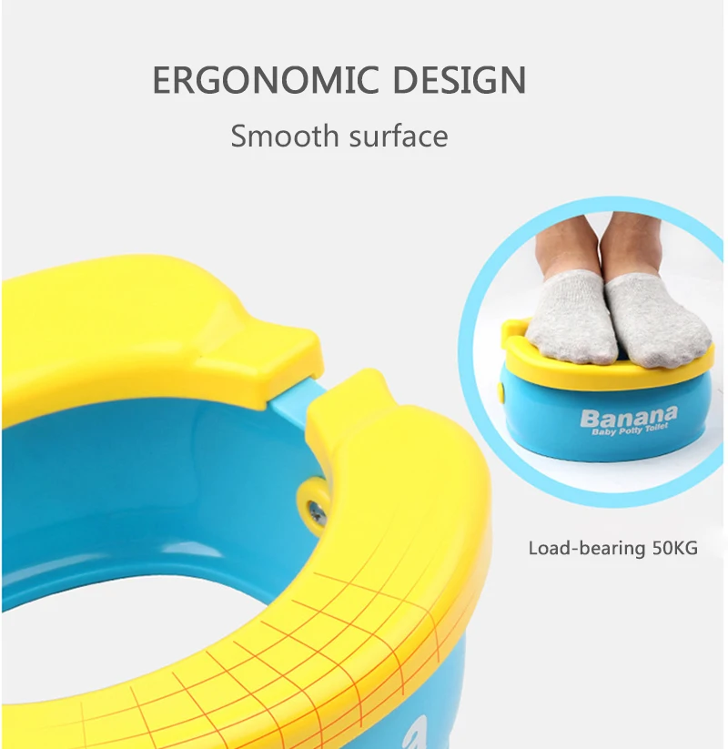 Мягкий детский горшок, пластиковый дорожный горшок, Детский горшок для обучения горшку, милый детский унитаз, безопасный горшок, тренировочный стул, детское кресло для сидения