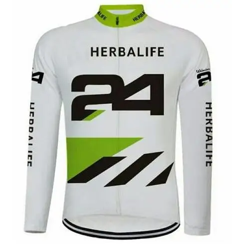 Мотокросс mx велосипед mtb футболка "Велоспорт" для мужчин лето HERBALIFE команда camiseta dh с длинным рукавом горные одежда - Цвет: Коричневый