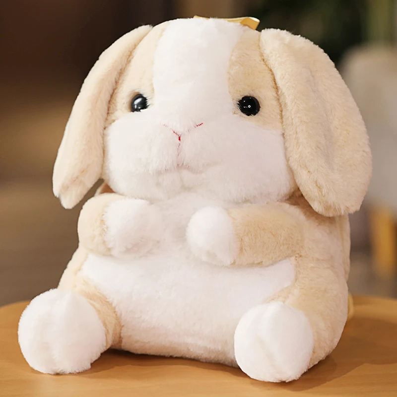 Cute Cartoon Rabbit Shoulder Bag Furry Rabbit Cartoon Plush Bags Girls Birthday Gifts