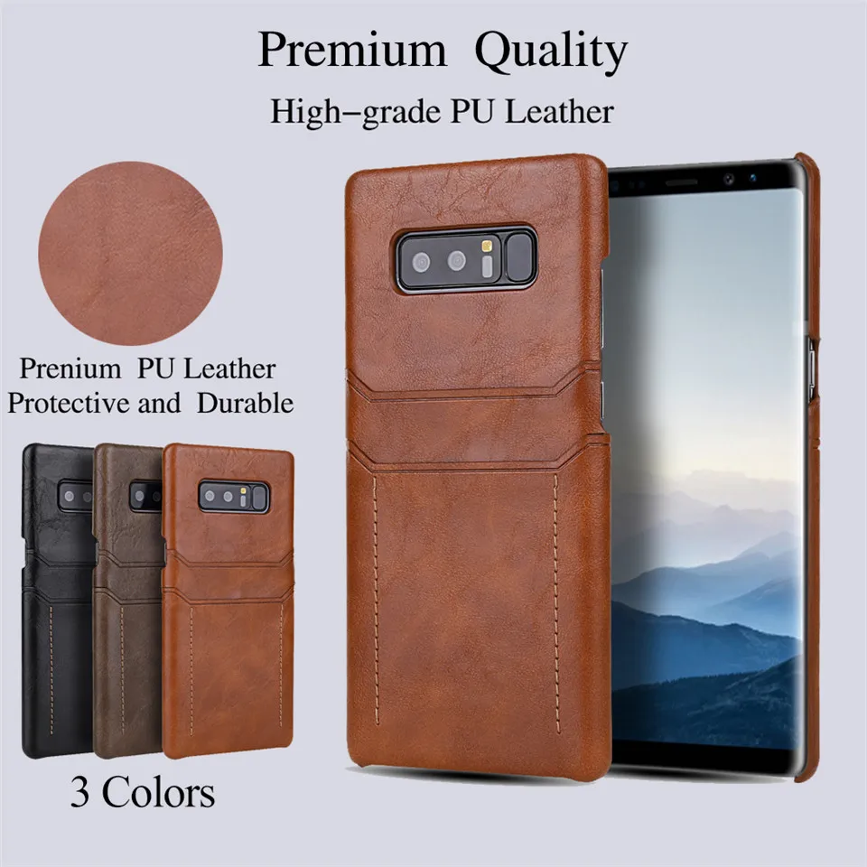 Кожаный чехол бумажник для Samsung Galaxy Note 8 8|Бамперы| |