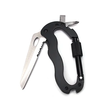 

Knives Carabiner Multi-Tool Survival Outdoor Camping Hiking Mountaineering