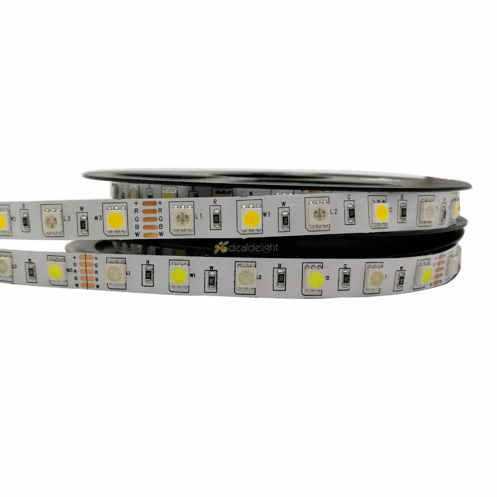 5050 Светодиодная лента RGB/RGBW/RGBWW 5 м 300 Светодиодная лента Набор Гибкий СВЕТОДИОДНЫЙ Неон лента свет+ 2,4 г пульт дистанционного управления+ DC 12 В 5A мощность