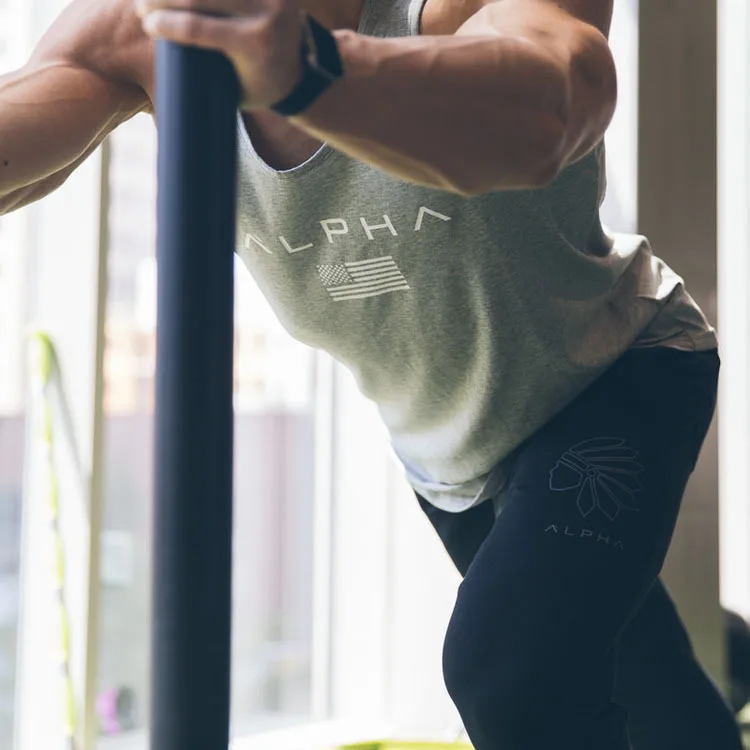 Muscle Brother, Летний Стиль, мужские спортивные майки для тренировок, бега, без рукавов, обтягивающие, эластичные, баскетбольные майки из чистого хлопка, мужские