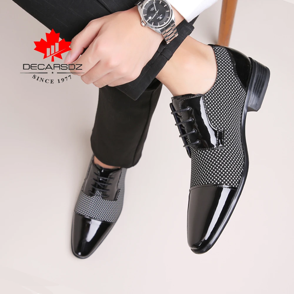 Men Dress Shoes Men Spring Autumn New Brand Fashion Wedding Men