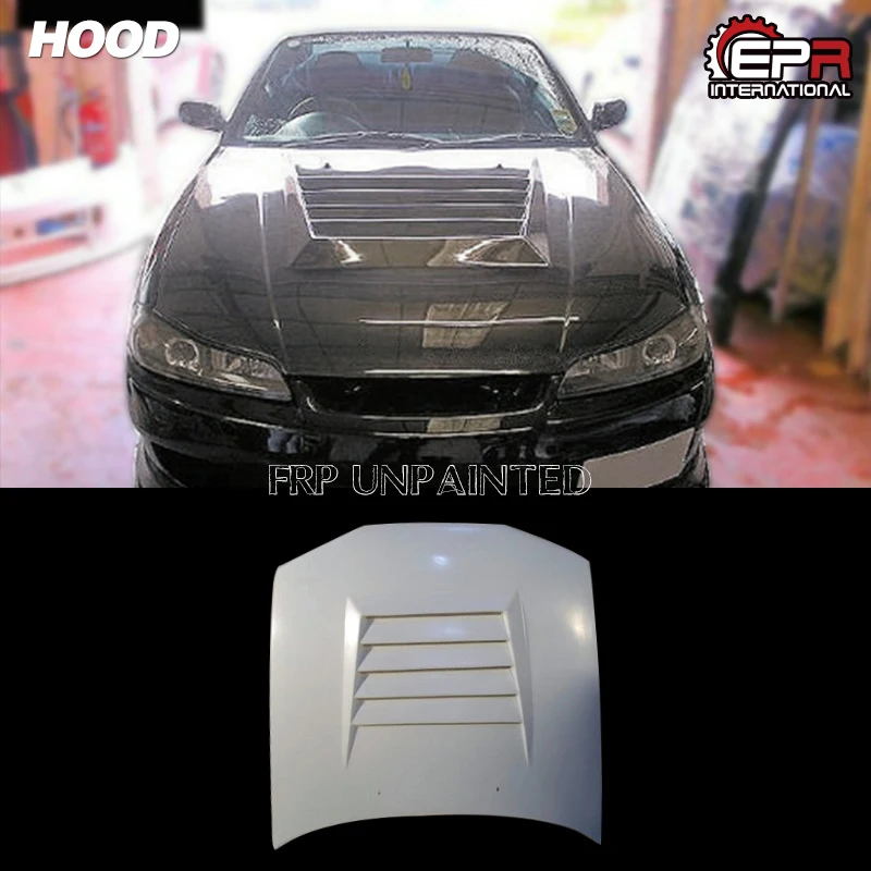 FRP NIS Hood For Nissan S15 Silvia Glass Fiber Body Kit Trim Racing Part Tuning | Автомобили и мотоциклы
