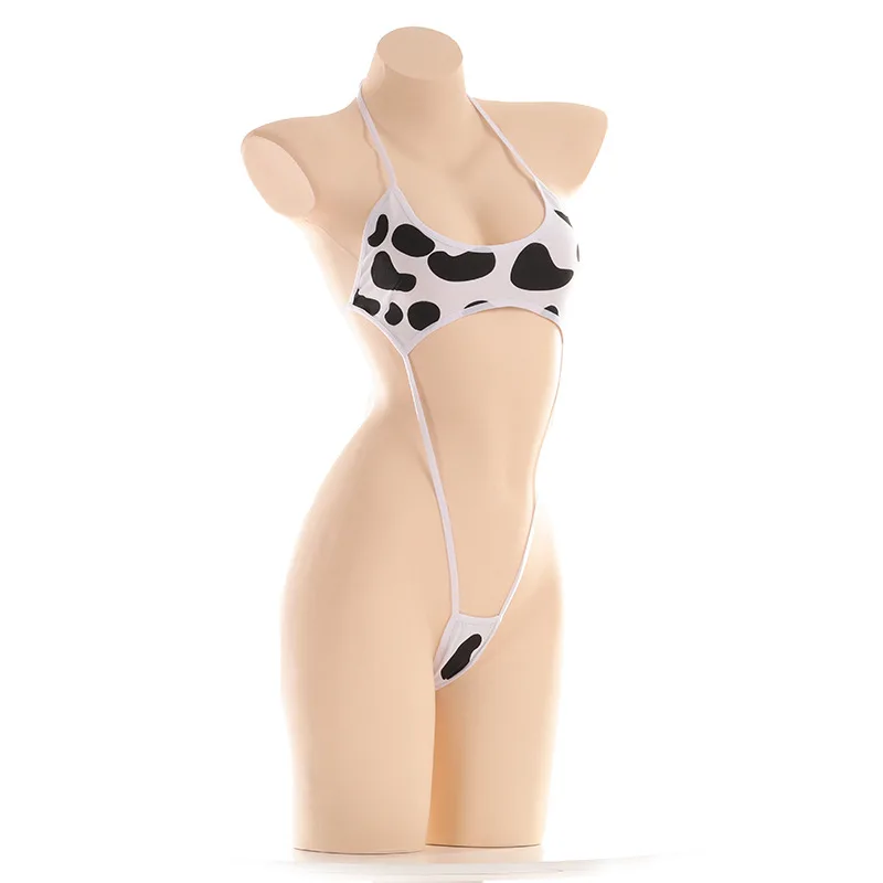 Купальник бикини с принтом коровы для женщин и девушек|Комбинезоны| |