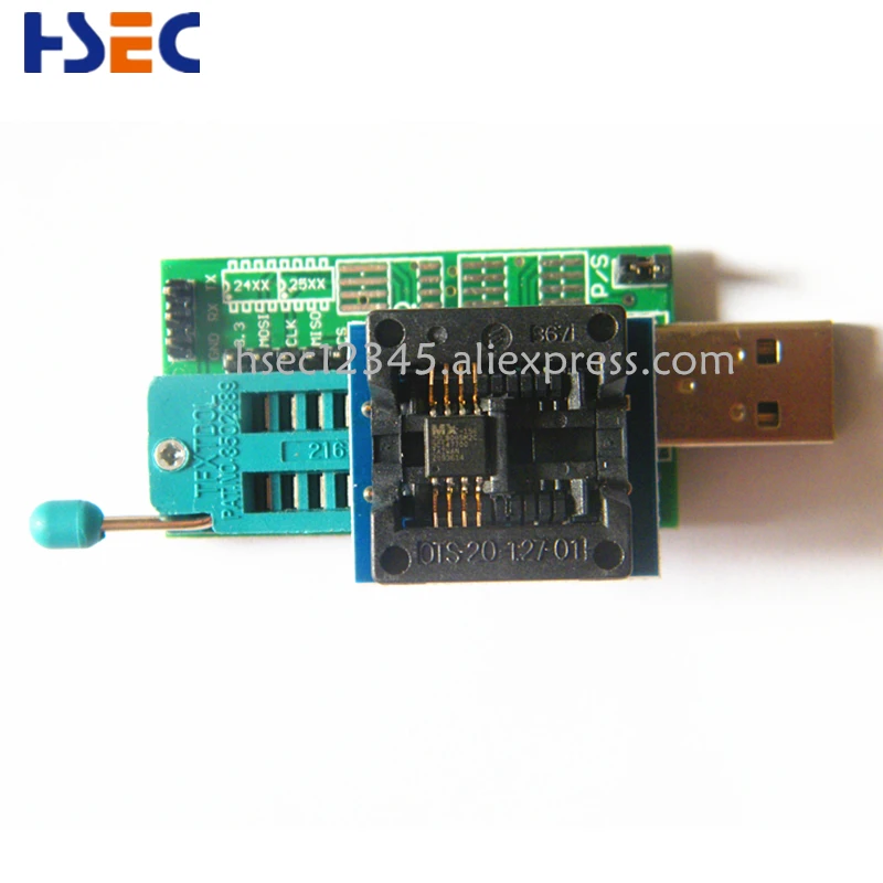 USB программатор ch341a wit sop8 кабель EDID soic8 sop16 1 8 в адаптер mx25l6405 w25q64 Flash BIOS